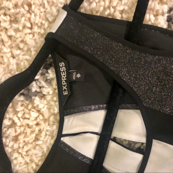 Express Shiny Blouse LIKE NEW XS - Picture 6 of 6